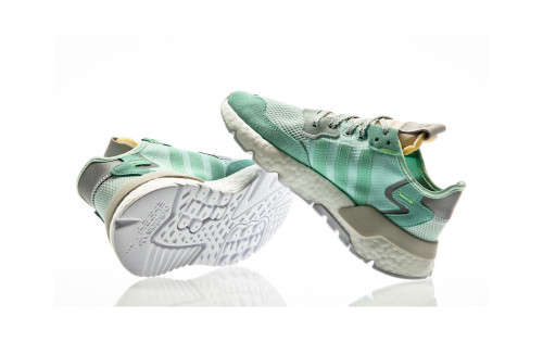Original Women's adidas Nite Jogger Sneakers Ice Mint/Clear Mint F33837 Size UK 4 (SA 4)