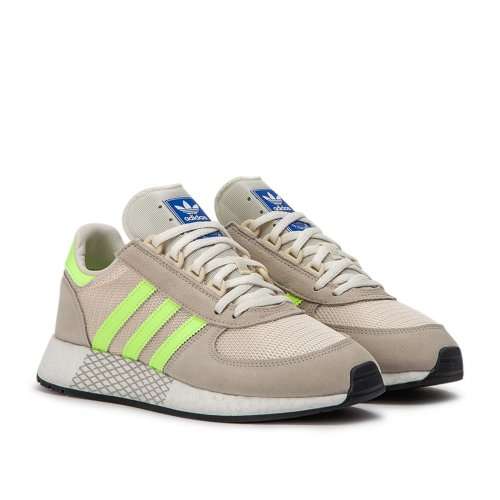 Original UNISEX adidas Marathon Tech G27418 Clear Brown/ High Res Yellow UK 9 (SA 9)