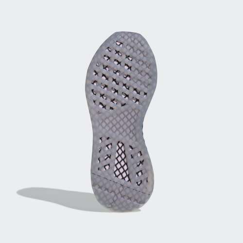 Original Women's adidas Deerupt Runner Core Olive/ Pink CG6092 Size UK 4 (SA 4)