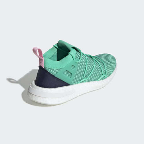 Original Women's adidas ARKYN KNIT Lime Green/Pink CG6231 Size UK 8 (SA 8)