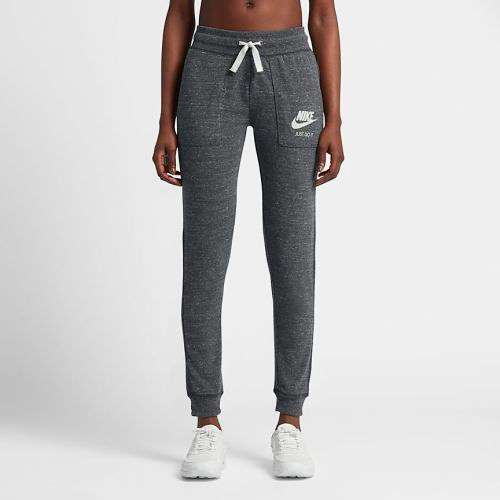 Original Womens NIKE Sportswear Gym Vintage Trousers Anthracite 883731 060 Size Medium