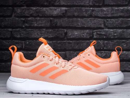 Original Women's adidas Lite Racer CLN Glow Pink/ Semi Coral EE6957 Size UK 4 (SA 4)