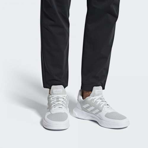 Original UNISEX adidas Fusion Flow Shoes White/White F36236 UK Size 6 (SA 6)