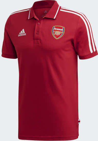Original Men's adidas ARSENAL 2019-20 Polo Shirt Maroon Official Licensed Product EH5618 Size Large