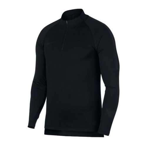 NIKE Men's Dry Squad Drill Top 1/2 Zip Warm (SLIM FIT) Black CJ3803 011 Size Medium