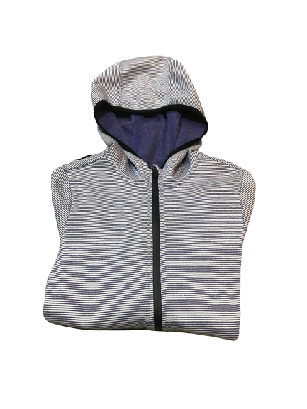 Original NIKE Girls Full ZIP THERMA HOODIE WARM (USED) 806009 508 Size Large