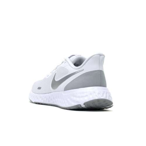 Original Women's Nike Revolution 5 White/ Wolf Grey BQ3207 100 Size UK 5.5 (SA 5.5)