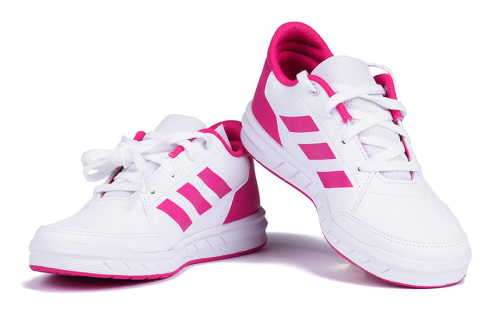 Original Women's adidas ALTA RUN White/Pink D96870 Size UK 5 (SA 5)