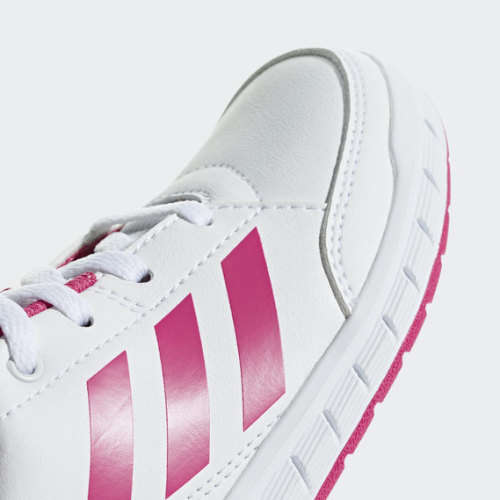 Original Women's adidas ALTA RUN White/Pink D96870 Size UK 5 (SA 5)