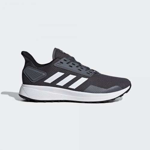adidas Men's DURAMO 9 Cloud Foam Grey/ White F34491 Size UK 11.5 (SA 11.5)