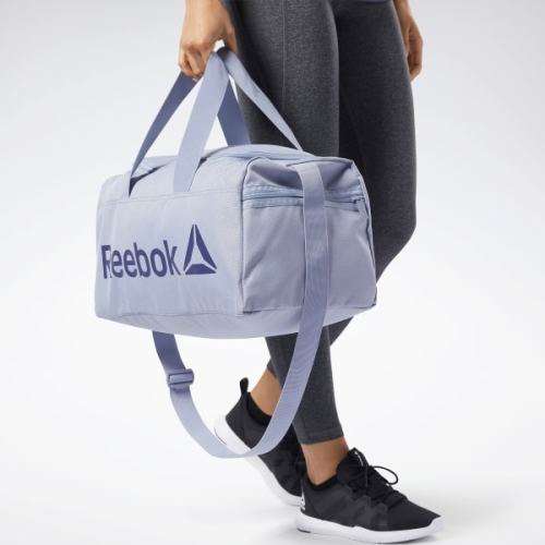 Original Unisex Reebok Active Core Small Grip Duffle Bag Denim Dust EC5492