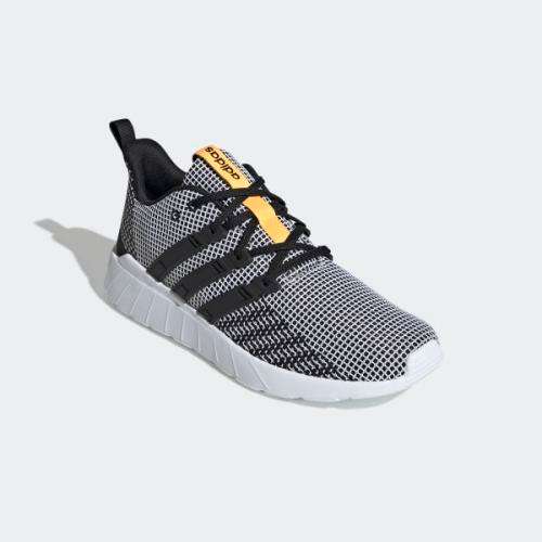 adidas Men's Questar Flow Core Black/ Cloud White/ Orange EE8212 Size UK 12 (SA 12)