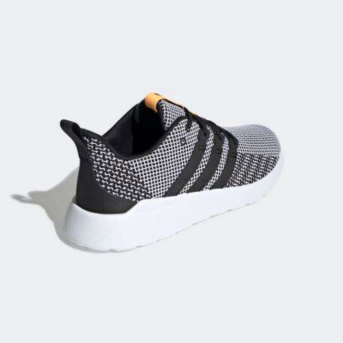 adidas Men's Questar Flow Core Black/ Cloud White/ Orange EE8212 Size UK 12 (SA 12)