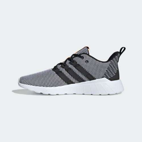 adidas Men's Questar Flow Core Black/ Cloud White/ Orange EE8212 Size UK 12 (SA 12)