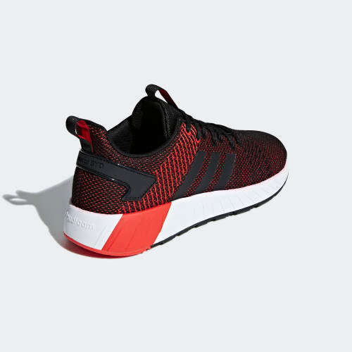 Original adidas Men's QUESTAR BYD Core Black/ Active Red F35041 Size UK 8 (SA 8)