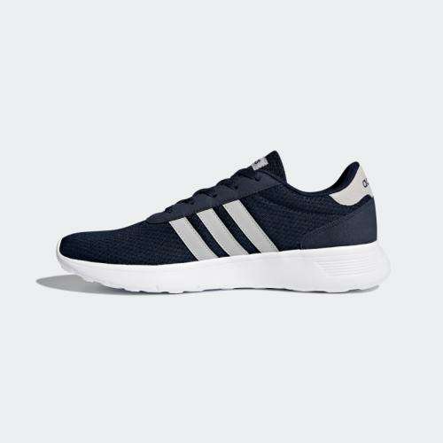 Original Men's adidas Lite Racer COLLEGIATE NAVY/ Grey BB9775 Size UK 10 (SA 10)