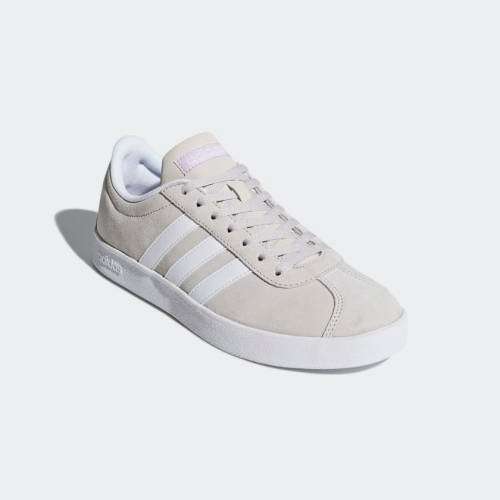 Original Women's adidas VL Court 2.0 Chalk Pearl DA9888 Size UK 4 (SA 4)