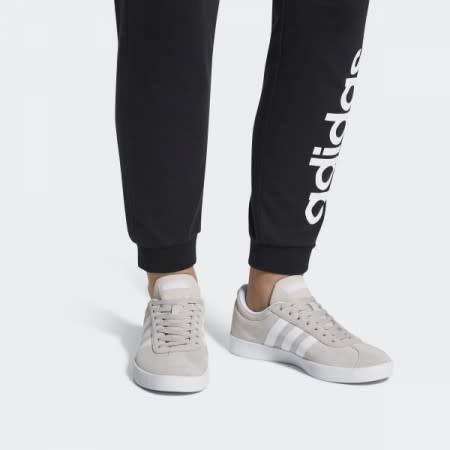 Original Women's adidas VL Court 2.0 Chalk Pearl DA9888 Size UK 4 (SA 4)