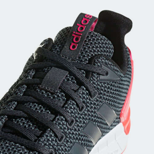 Original Women's adidas QUESTAR RIDE Grey Six/ Shock Red F35037 Size UK 5 (SA 5)