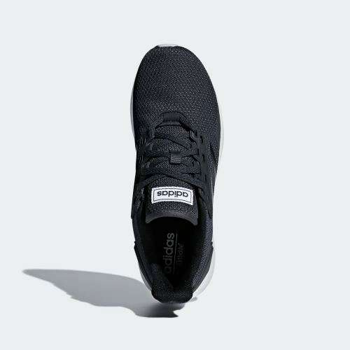 Original Women's adidas DURAMO 9 Carbon/ Core Black B75990 Size UK 4 (SA 4)