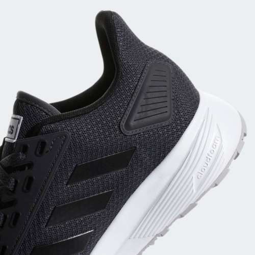 Original Women's adidas DURAMO 9 Carbon/ Core Black B75990 Size UK 4 (SA 4)