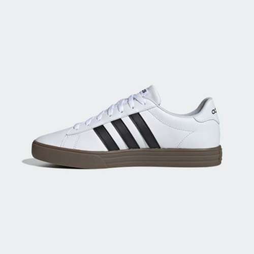 Original Men's adidas Daily 2.0 Skateboarding White/ Core Black/ Gum F34469 Size UK 7 (SA 7)