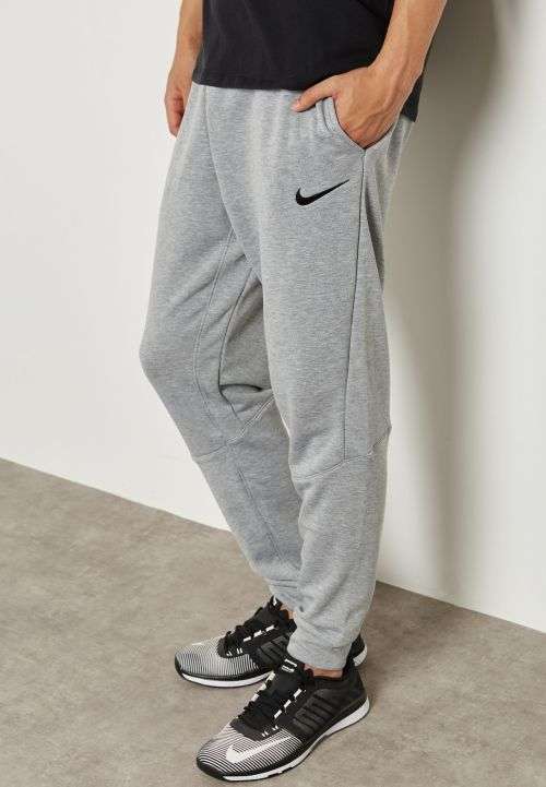 Original NIKE Mens Training Dri-FIT Tapered Joggers Grey CD7701 063 Size Extra Large