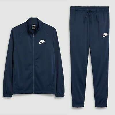 Original Men's Nike 2 Piece Track Suit PK Navy CD9239 451 Size Extra Large