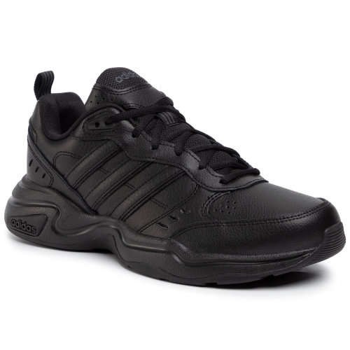 Original Men's adidas Strutter Core Black/ Grey Six EG2656 Size UK 9 (SA 9)