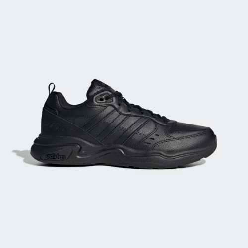 Original Men's adidas Strutter Core Black/ Grey Six EG2656 Size UK 9 (SA 9)