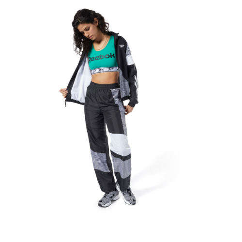 Original Womens Reebok Classics Vector Light Impact Bra Emerald EB5078 Size Medium