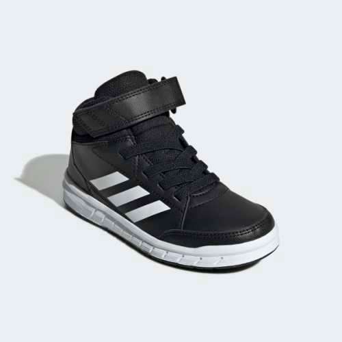 Original Women's adidas AltaSport Mid Core Black/White G27113 Size UK 5 (SA 5)