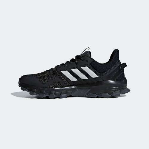 Original Men's adidas ROCKADIA TRAIL Core Black/ Grey Two F35860 Size UK 9 (SA 9)
