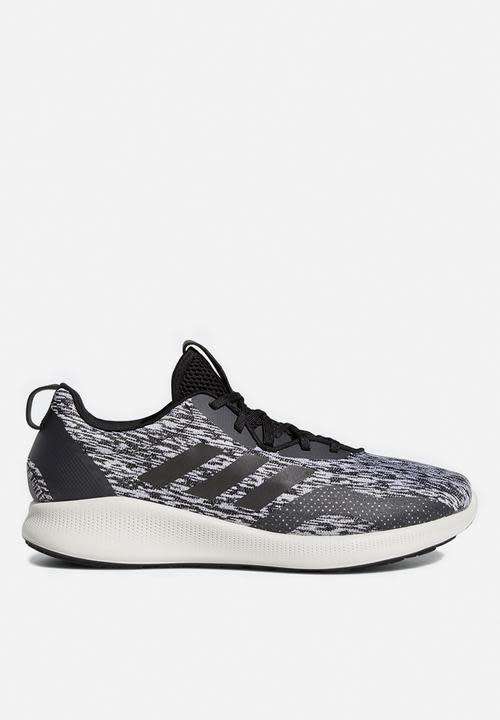 Original Mens adidas Purebounce+ Street B96360 Black/ Grey Size UK 10.5 (SA 10.5)