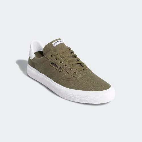 Original adidas UNISEX 3MC Skate Boarding Core Raw KHAKI/ Cloud White DB3241 Size UK 10 (SA 10)