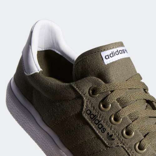 Original adidas UNISEX 3MC Skate Boarding Core Raw KHAKI/ Cloud White DB3241 Size UK 10 (SA 10)