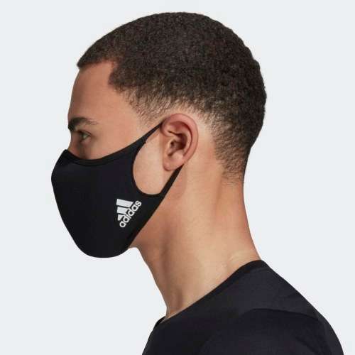 Original UNISEX adidas FACE COVER/ MASK Black HO8837