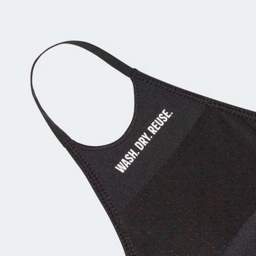 Original UNISEX adidas FACE COVER/ MASK Black HO8837