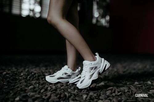Original UNISEX NIKE M2K Tekno Essential White/ MTL Silver CJ9583 100 Size UK 5 (SA 5)