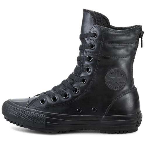 Original Women's Converse Chuck Taylor All Star Hi-Rise Boot  Black/Black 549591C Size UK 4 (SA 4)