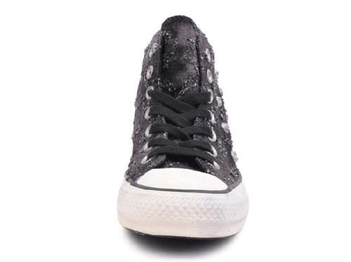 Original Women's Converse Chuck Taylor Lux Mid Black/ Grey 547196C Size UK 5 (SA 5)