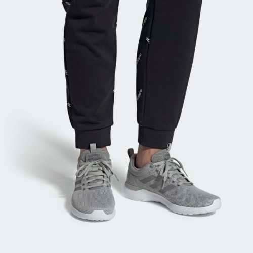 Original Men's adidas Lite Racer CLN Grey/ White EE8134 Size UK 11 (SA 11)
