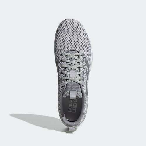 Original Men's adidas Lite Racer CLN Grey/ White EE8134 Size UK 11 (SA 11)