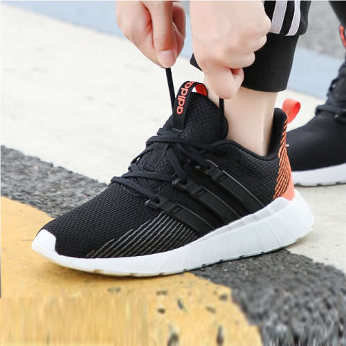 Original adidas Women's Questar Flow Core Black/ Semi Coral EE8224 Size UK 4 (SA 4)