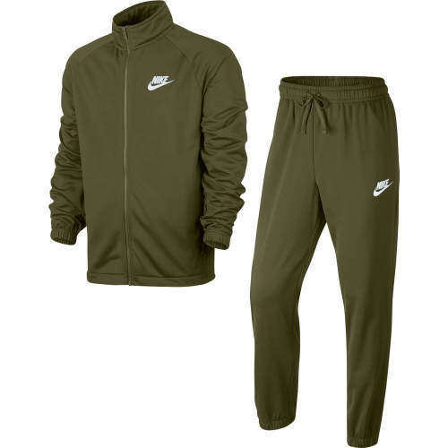 Original Men's Nike 2 Piece Track Suit PK Olive Green CD9239 395 Size XL