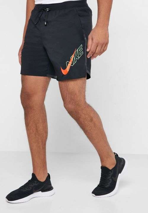 Original Mens Nike Flex Air Flash Stride 7" Shorts Black BV5078 010 Size XL