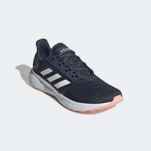 Original Women's adidas Duramo 9 Trace Blue/ Glow Pink EE8042 Size UK 4.5 (SA 4.5)