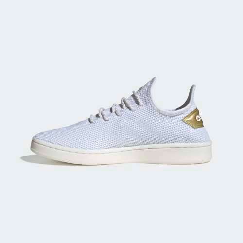 Original Women's adidas Court ADAPT Cloud White/ Matte Gold EE8114 Size UK 5 (SA 5)
