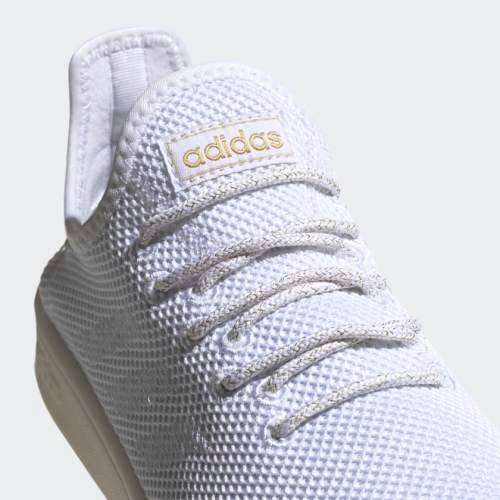 Original Women's adidas Court ADAPT Cloud White/ Matte Gold EE8114 Size UK 5 (SA 5)