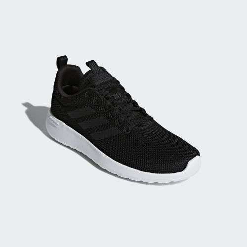 Original Men's adidas Lite Racer CLN Carbon Black/White B96569 Size UK 8 (SA 8)